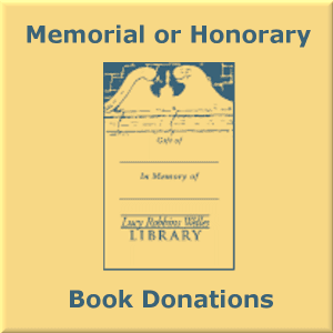 monetary honorary book donations button