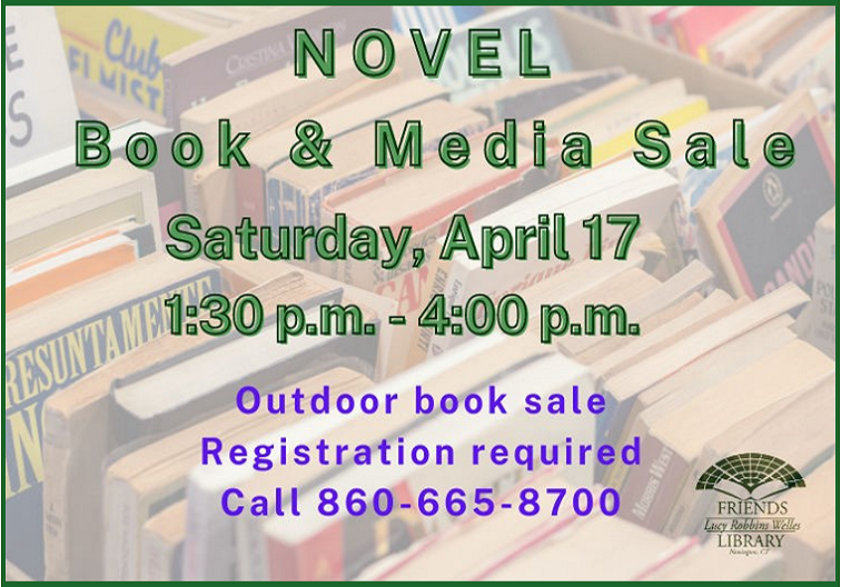 novel book and media sale april newsflash