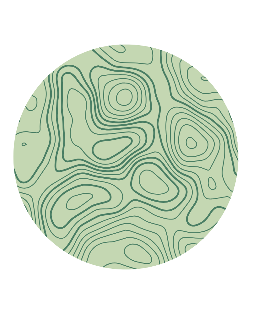 Icon of topography contours